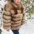 New Women's Raccoon Fur Coat 100% Real raccoon Fur Jacket Ladies Winter warm Luxury fluffy fur coat free shipping #6