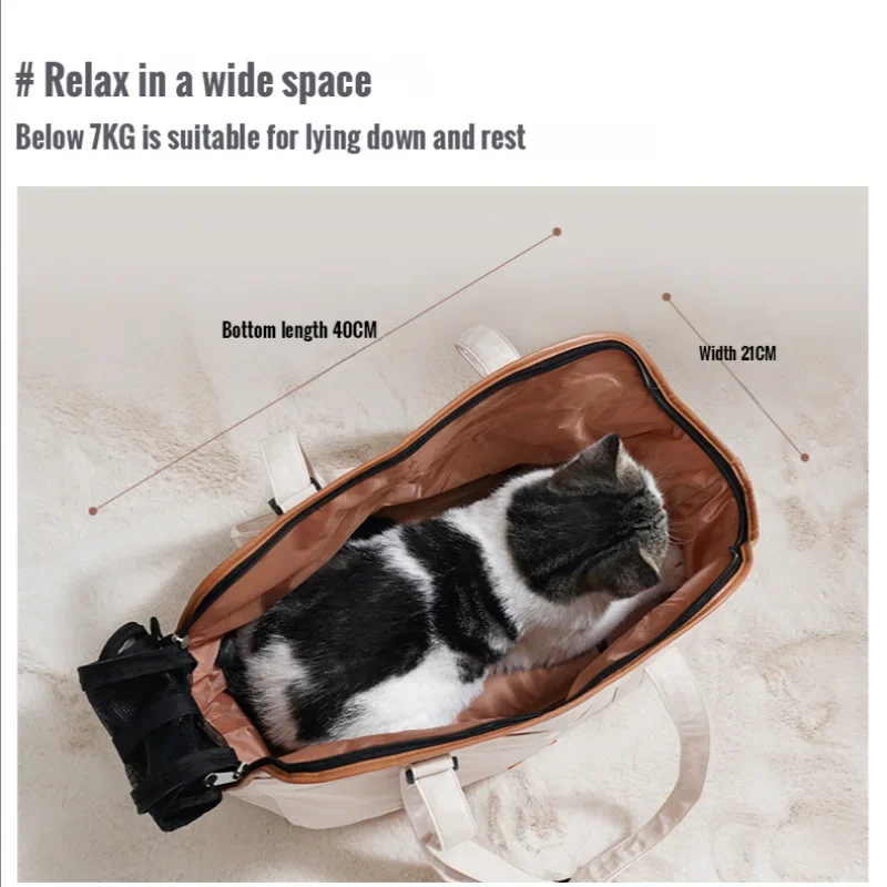 Dog Fashion Travel Bag Pet Bag Large-capacity Waterproof Wear Resistant Dog Car Seat Pet Carrier Accessories for Dogs