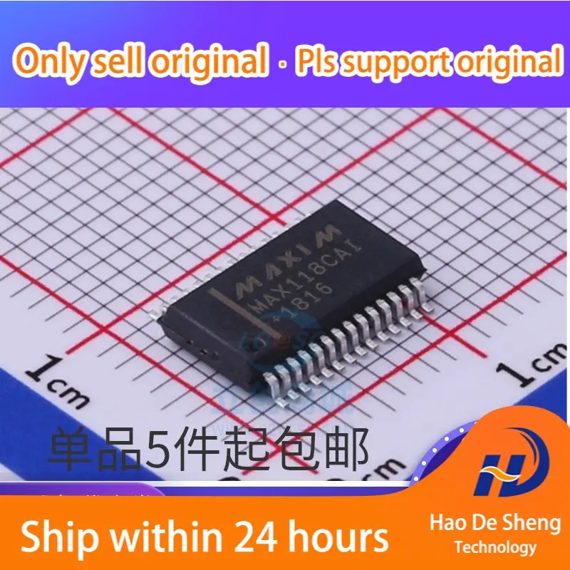 

10 шт./партия MAX118CAI MAX118 SSOP-28 новая Оригинальная фотография