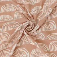 Muslin Swaddle Blanket Baby Bamboo Cotton 47*47 Inches Soft Newborn Wraps Rainbow Summer Bedding Cover for Baby Born 2