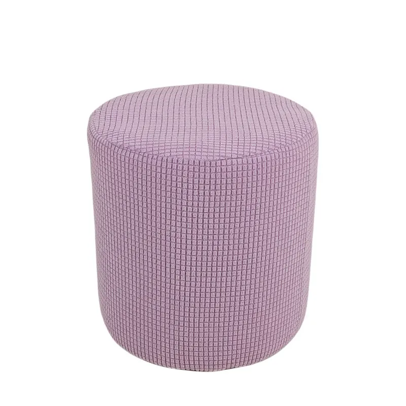 전체 커버 라운드 스툴 커버 사각 시트 라운드 가죽 패드 소파 스툴 가정용 신발 교환