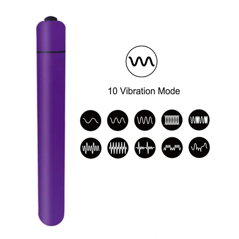10 Speeds Mini Bullet Vibrator Sex Toys for Women G Spot Clitoris Stimulator