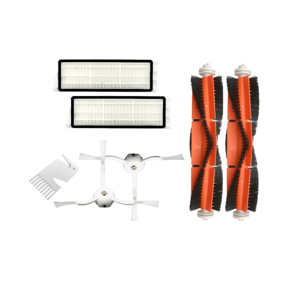 

7 шт., запасные части для пылесоса Xiaomi Mijia SDJQR01RR 1S / S50 S55 T6 T7 P50