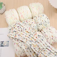 50g/Roll Rainbow Beans Wool Yarn Cute Yarn Knitting Thread DIY Craft Scarf Sweater Knitted Yarn Sewing Accessories 1