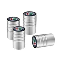 A-Silver 4Pcs