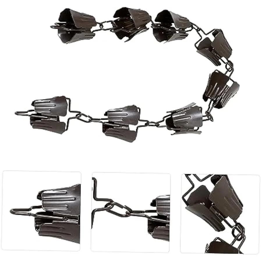 Garden Rain Chain Hook Rain Jacket Chain Decor Waterproof Outdoor Wind Chimes Garden System Gutter Wind Chimes for O