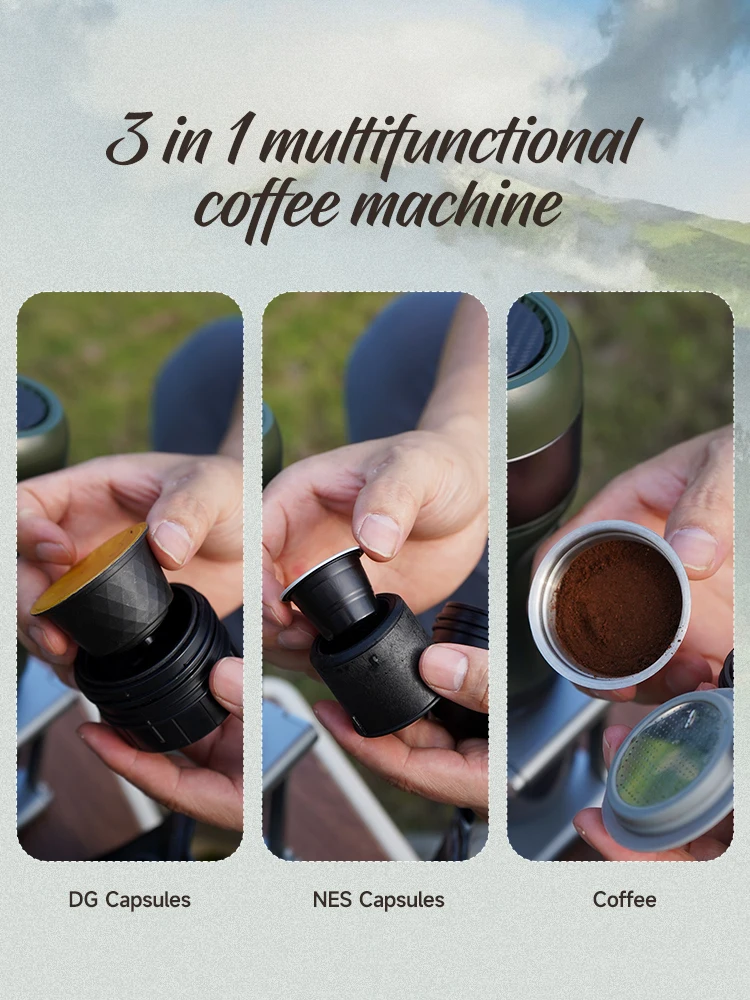 HiBREW Portable Espresso Maker - ماكينة قهوة اسبري...