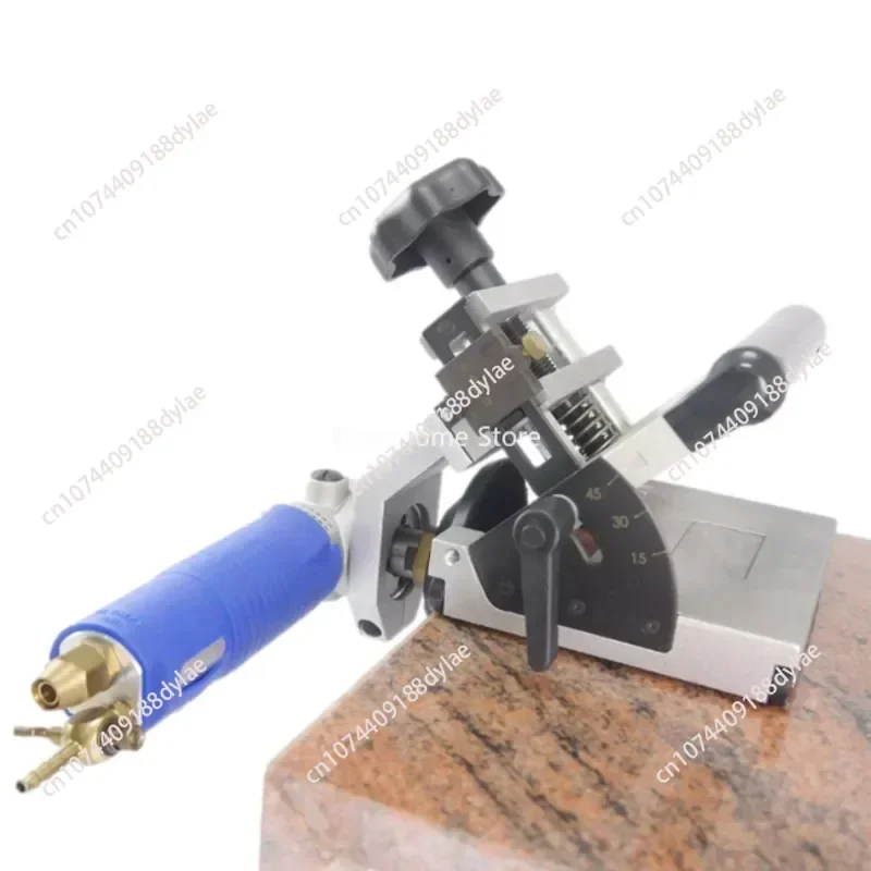 Pneumatic water mill chamfering bracket stone chamfering bracket 15-45 degree machine BD-6086