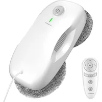 Tosima W2 Window Cleaner Robot, Automatic Cleaning with Intelligent Path Planning,3800Pa Suction Power,Edge Detection Technology 1
