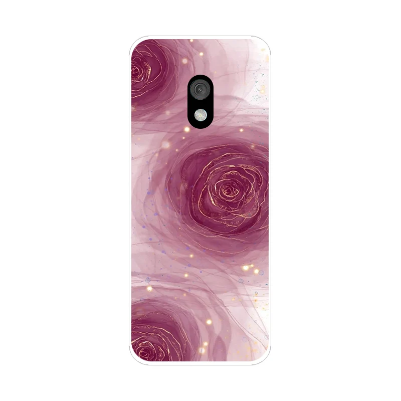 Floral Marble Shockproof TPU Phone Case with Fashionable Bumper Design