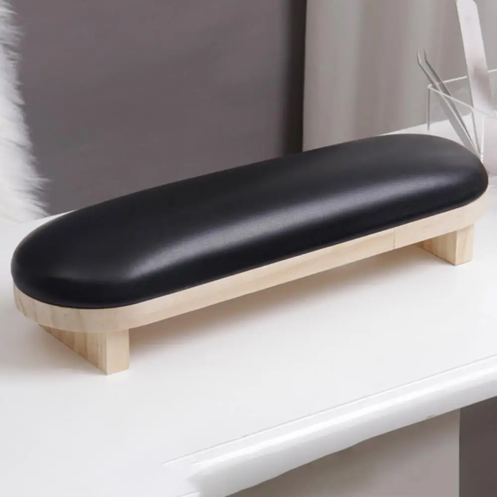PU Leather Nail Hand Pillow Exquisite Hand Rest Palm Arm Support Pillow Easy Cleaning Wrist Palm Rest Nail Arm Stand