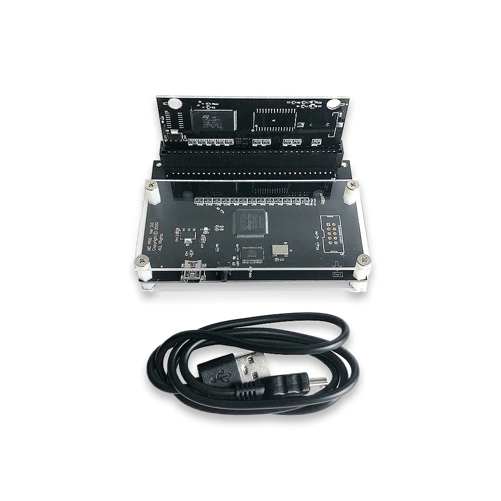 Cartão md programador flashkit para sega megadrive genesis vídeo game