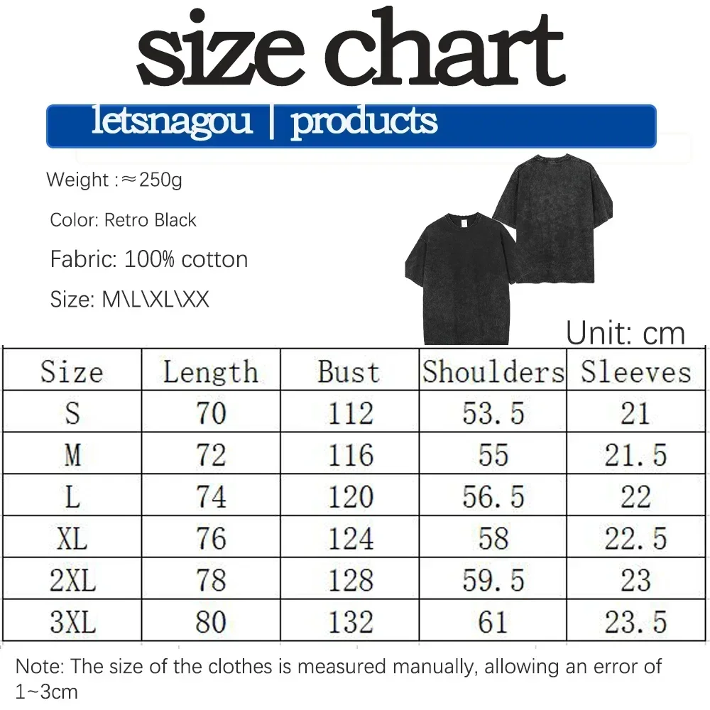 Chainsaw Man Vintage Washed T-Shirt – Harajuku Anime Streetwear Tee