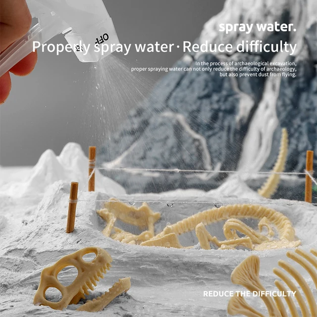Dinosaur Fossil Excavation Kits Archaeological Dig Toy Jurassic World Dinosaur Skeleton Model Science Educational Toys for Boys 4