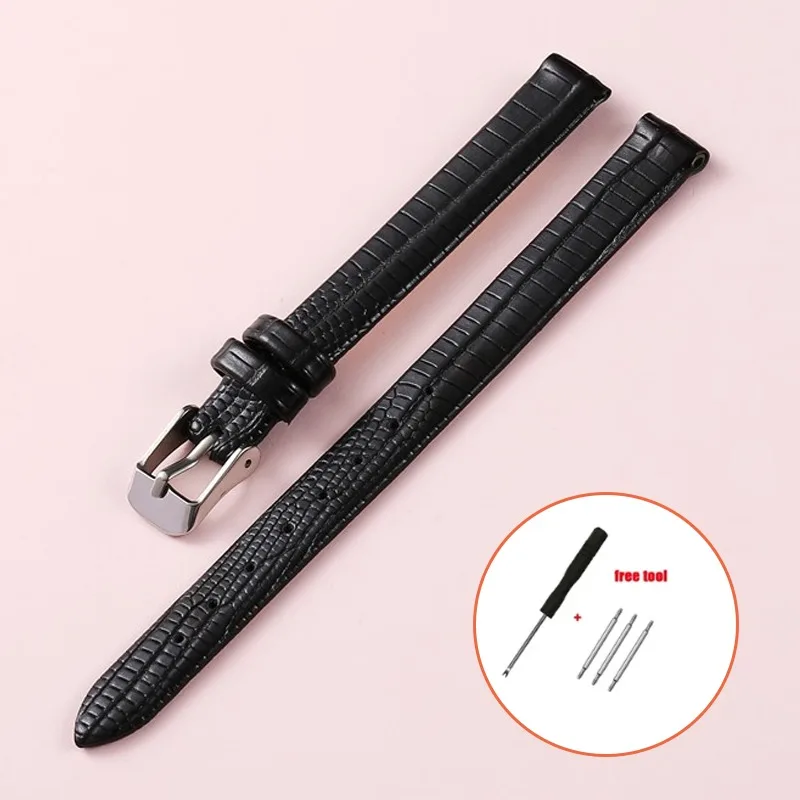 Premium Slim Leather Watch Band – Soft, Sporty, and Universal Fit