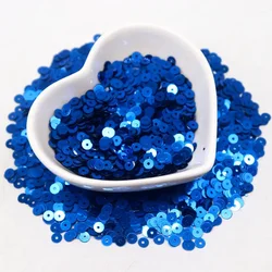 Assorted Glitter Sequin Collection for DIY Crafts and Fashion Embellishments (Blue)