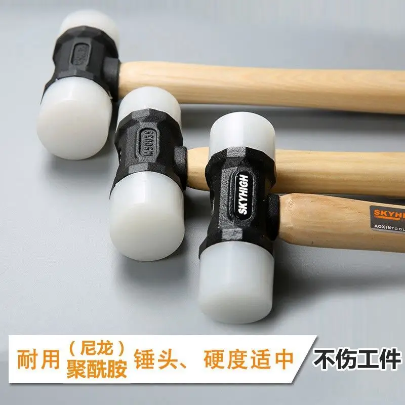 Nylon Installation Hammer Rubber Hammer Carving Printing Tool