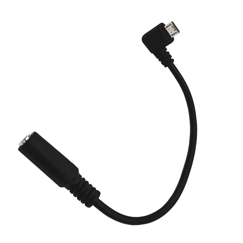 마이크로 USB 남성 3.5mm 잭 오디오 어댑터 케이블 커넥터 어댑터 케이블 0.15M