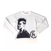 2025 BRAD PITT STREETWEAR Knitted Round Neck Sweater Hoodie Winter Long Sleeve High Street Sweater MY722 2