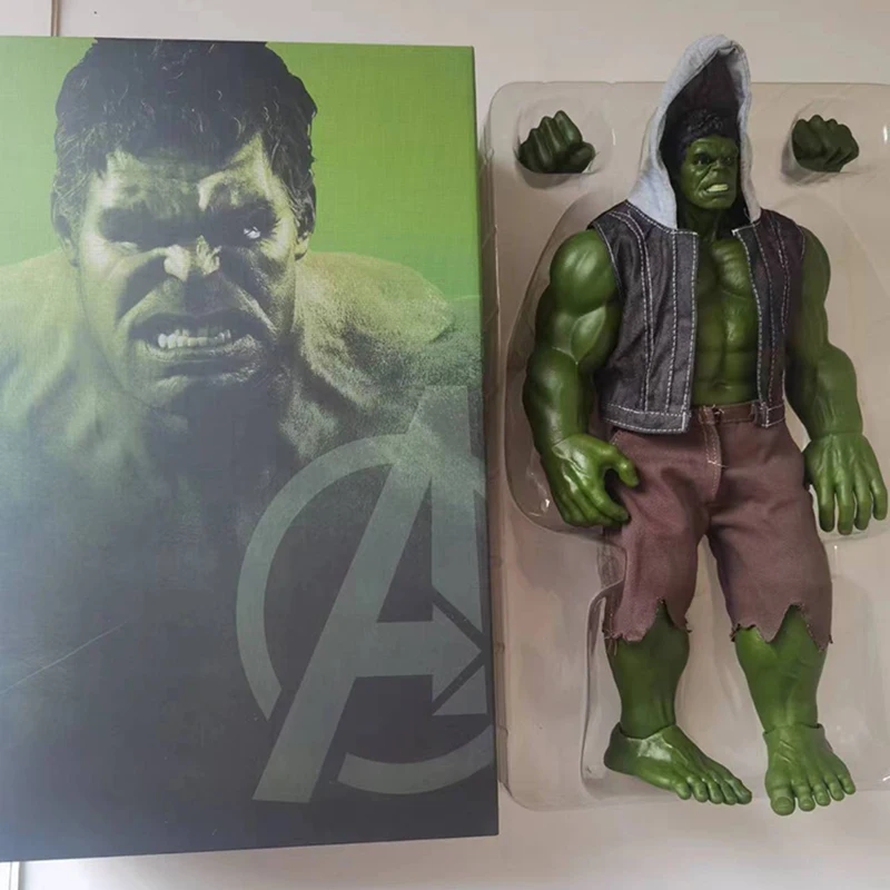 Marvel Hulk Character Hulk 42Cm Buster Ultron Age Hulk Pvc Action Figure Ornamento Da Tavolo Modello Boy Collection Toys