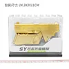 Soft Bullet Gun Folding Glock Toy Gun Pistol Model Alloy Mini Gun For Adults Collection Decoration Boys Fake Gun Toy A478 3