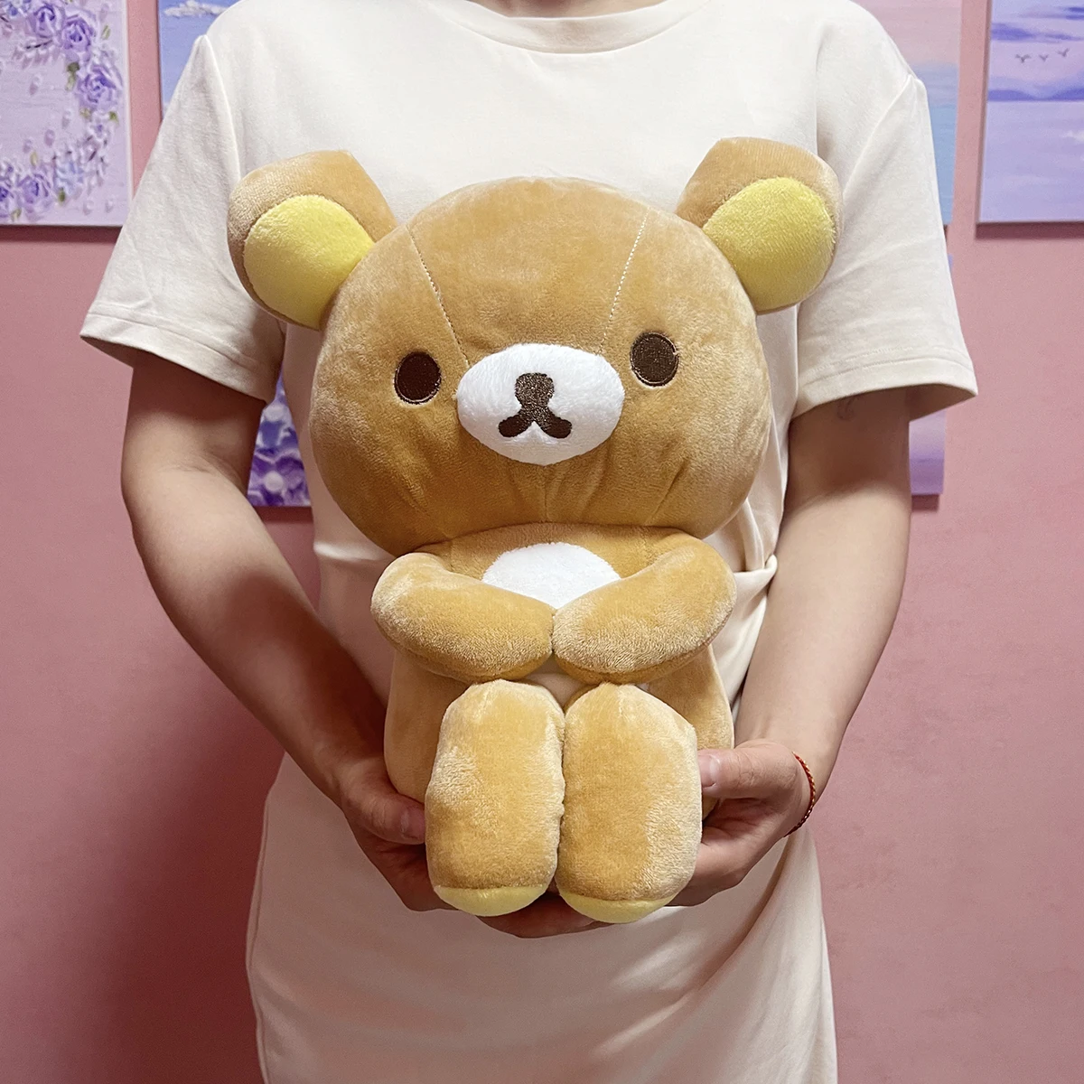 Rilakkuma Collection Plush Kawai Teddy Bear Stuffed Doll Kawaii Room Dcor Lovely Animal Toys Gifts For Kids Birthday Present