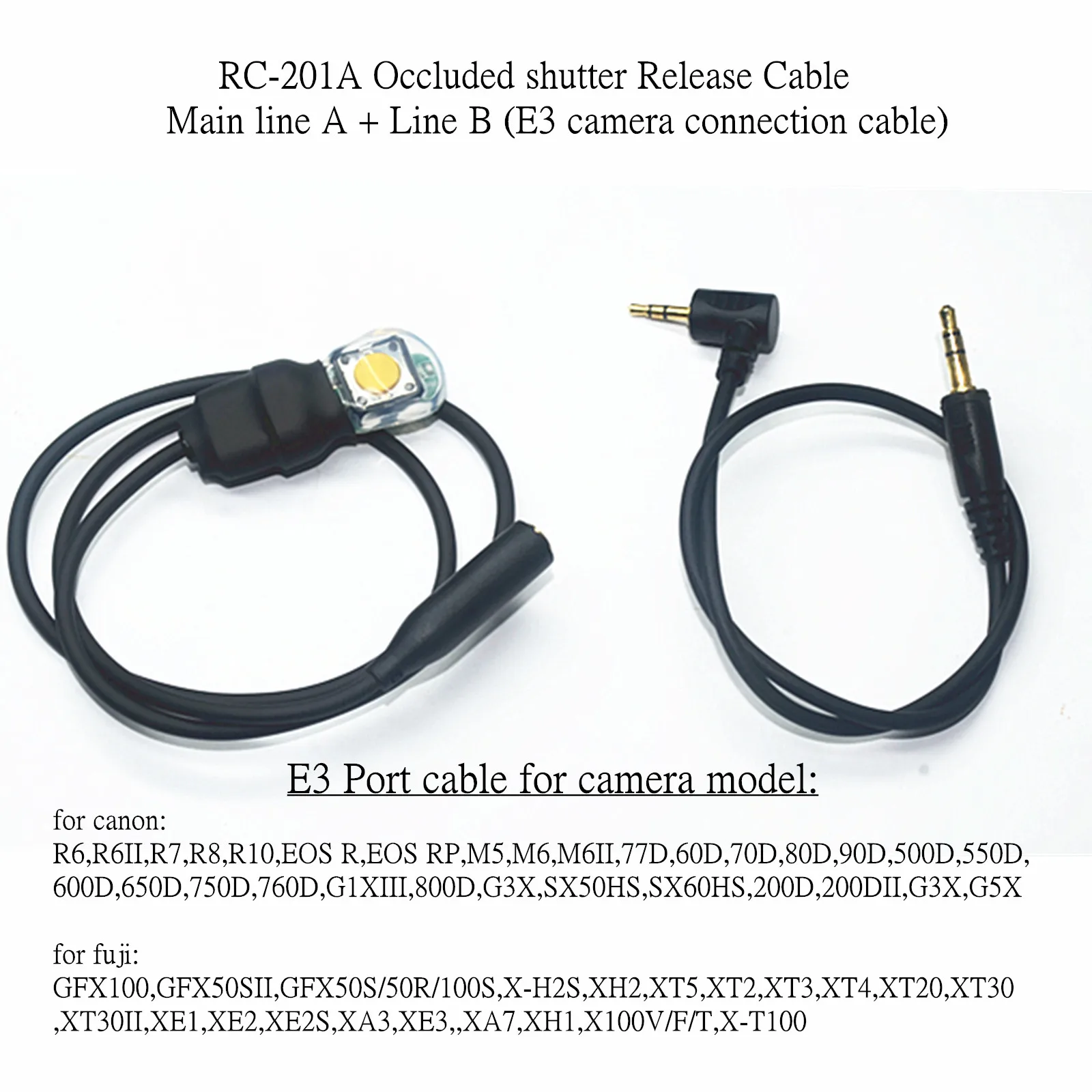 Bite Switch Shutter Cable Still Camera Remote Control for Canon Nikon Sony Panasonic Plug similar to Tongue Blow