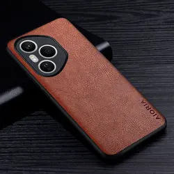 High - Grade Retro Litchi PU Leather Shockproof Case for Honor 600 (Brown)