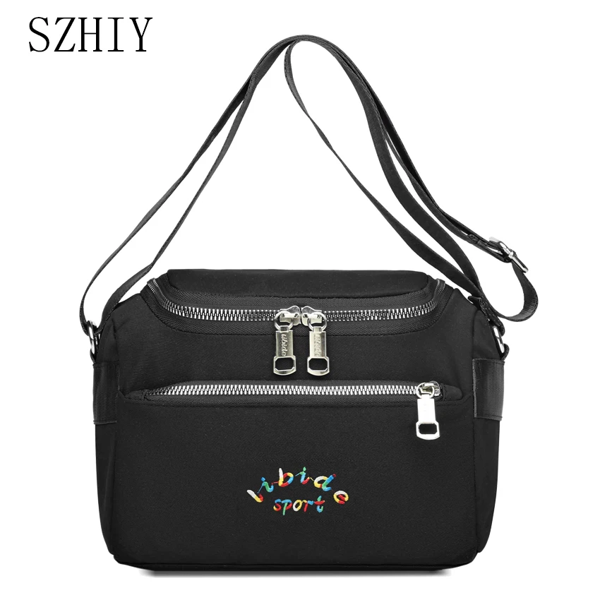 Small Soft Shoulder Bag Casual Women Bag Wash White Leather Crossbody Adjustable Multi-pocket  Ladies Pocket Bolsa De Ombro New