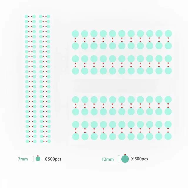 طقم ستيكر حماية كاميرا آيفون 2UUL DA30 (عبوة توفير 1000 قطعة) - أثناء الصيانة 4