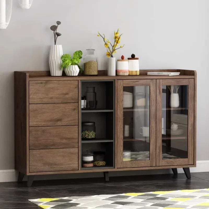 et Sideboard Prefab Kitchen Cabinets Storage Luxury Hutch Sideboard Corner Food Pantry Rangement Home Decoration