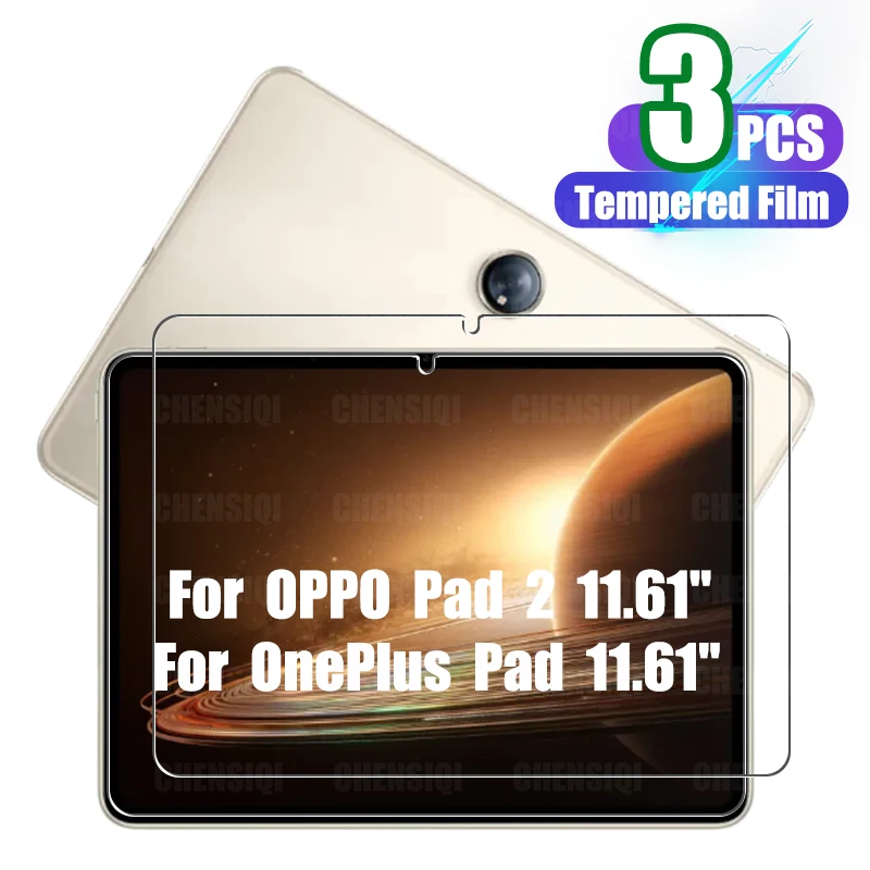Vetro Temperato Per Oppo Pad 2/Oneplus Pad (11.61 ") 2023 Proteggi Schermo Antigraffio 9H Durezza Per Oneplus Pad / Oppo Pad 2