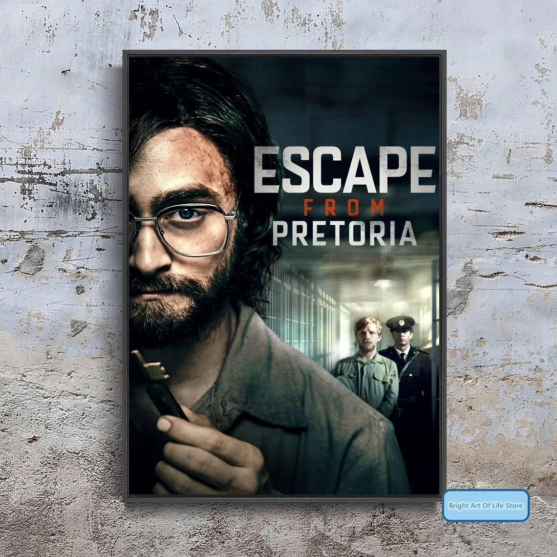 

Escape from Pretoria (2020) Movie Poster Cover Photo Canvas Print Wall Art Home Decor (Unframed)