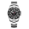 New burst men's fashion steel belt watch luminous pointer function with calendar quartz watch 5