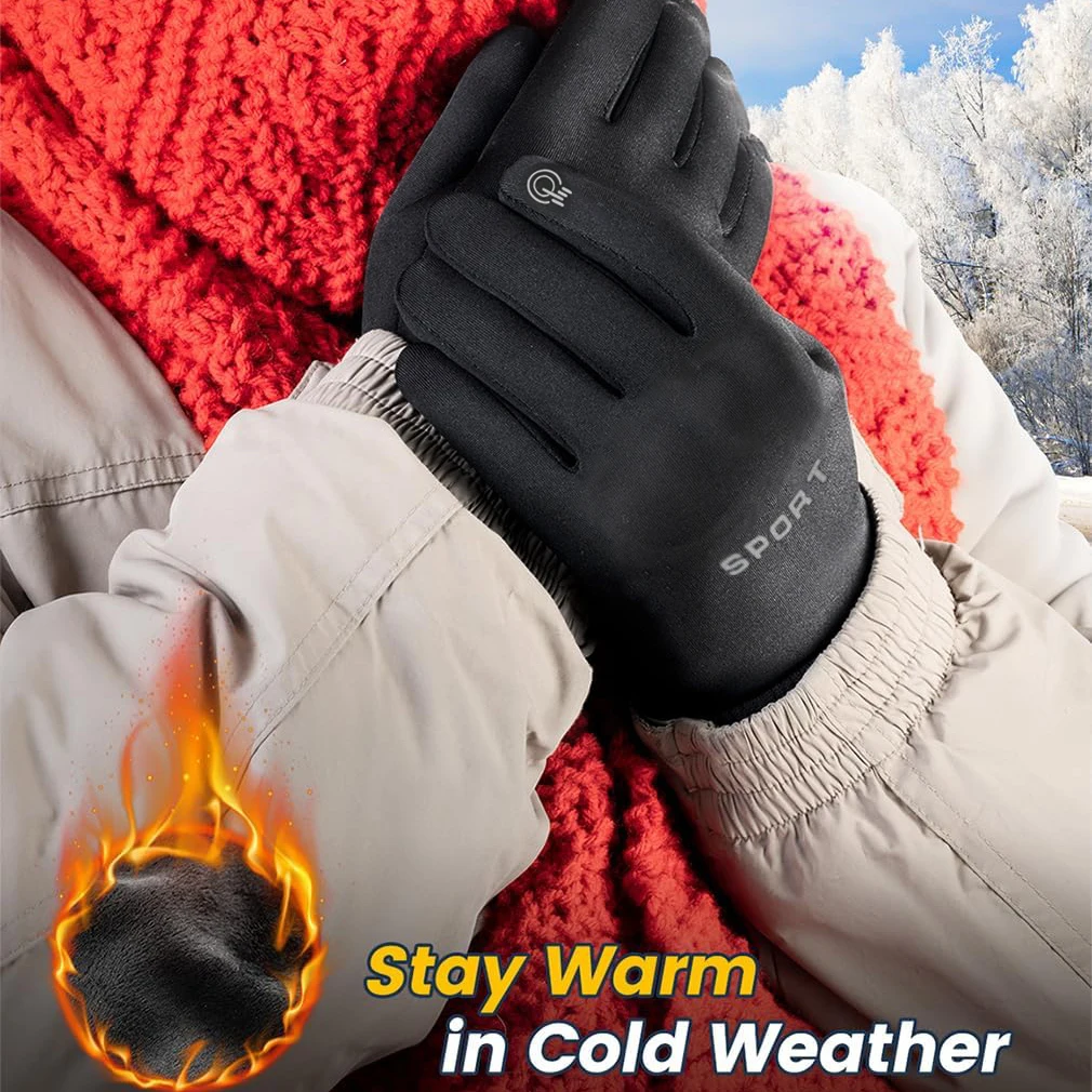 Hiki Gloves Winter Gloves For Men, Cold Weather Runni Gloves For Men Women Touchscreen Men S Cycli Hiki Drivi L Waterproof Thermal Gloves