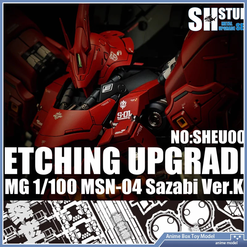 Gundam Sh Studio Mg Msn-04 Sazabi Ver.