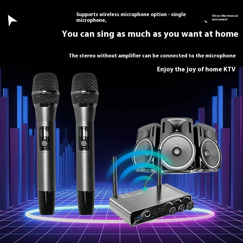 Bluetooth Adapter 5.4 Bluetooth Receiver Transmitter audio Adapter Amplifier Coaxial Fiber Optic Hifi Transmitter 5.3 Microphone