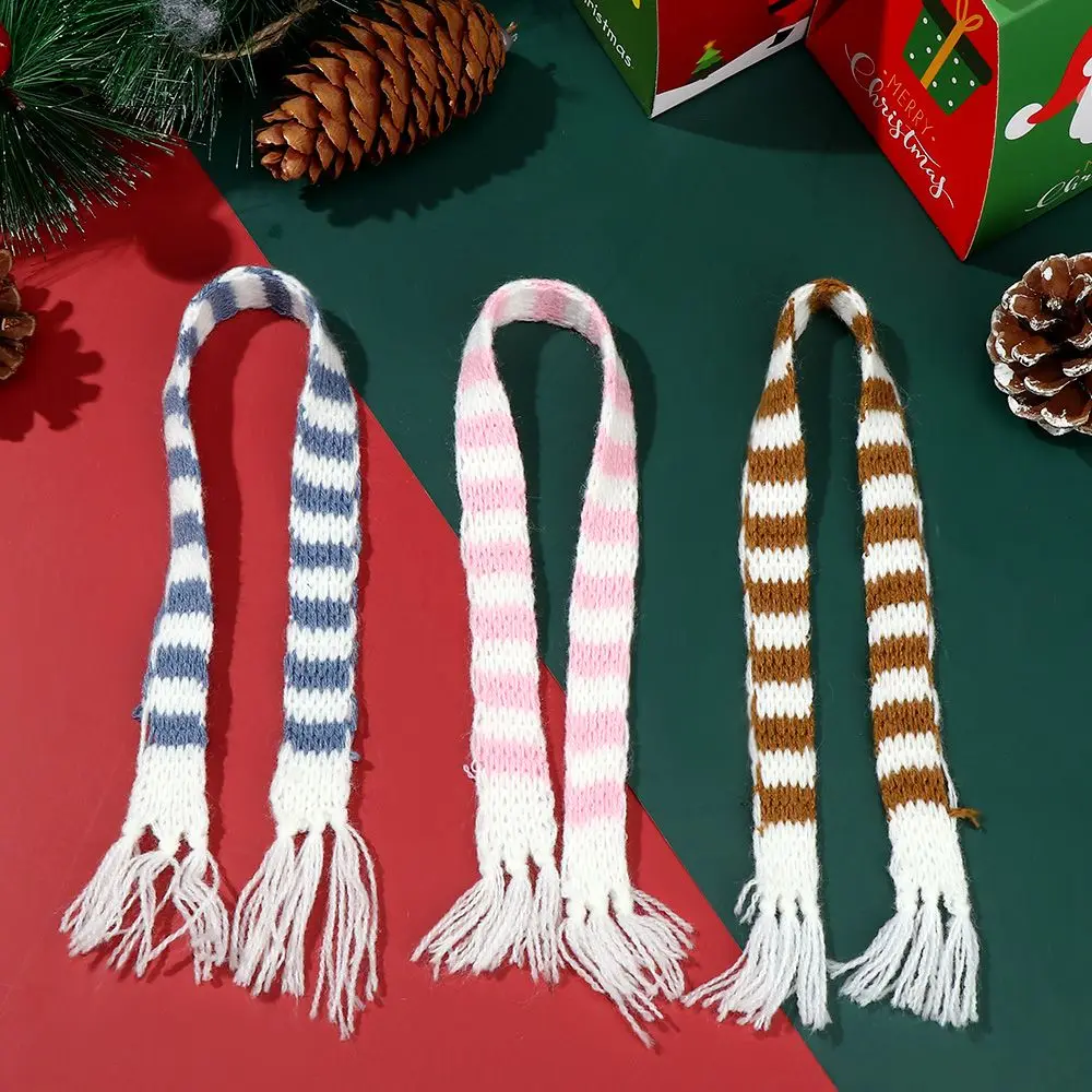 Weihnachtspuppen-Kleidung – Mini-Mütze & Schal Für 1:12 Puppen
