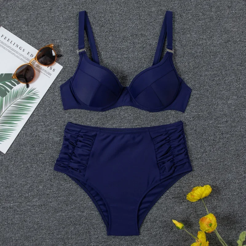 Bikini Swimwear Women Push Up Swimsuit 2022 Bikinis Set Brazilian Beachwear Bathing Swimming Suits Female Biquini Two Pieces XL