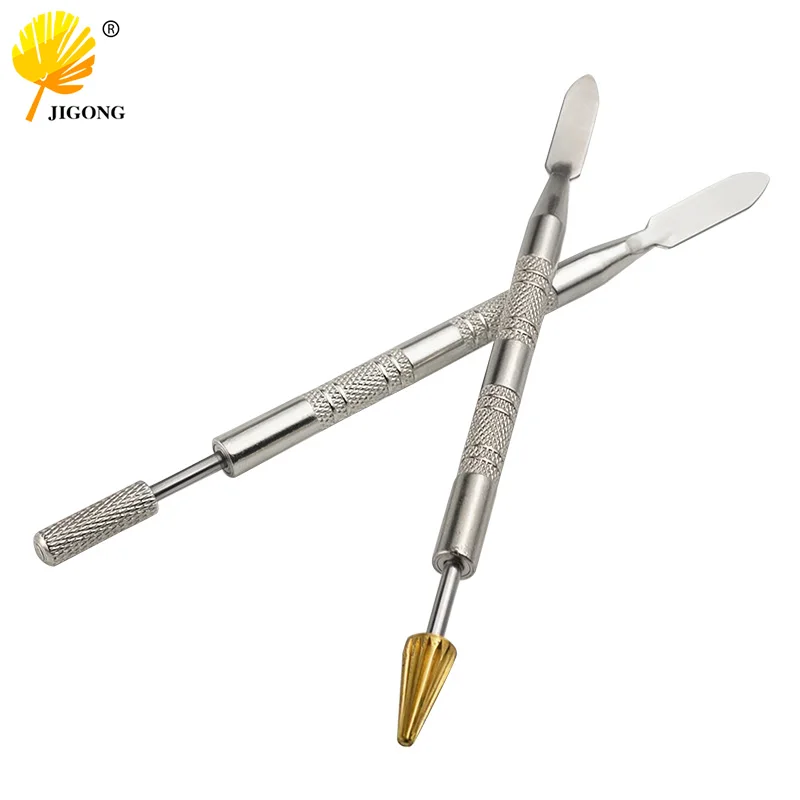 Leather Dual Head Edge Oil Gluing Dye Pen Applicator Speedy Paint Roller Tool For Leather Craft Tools Double