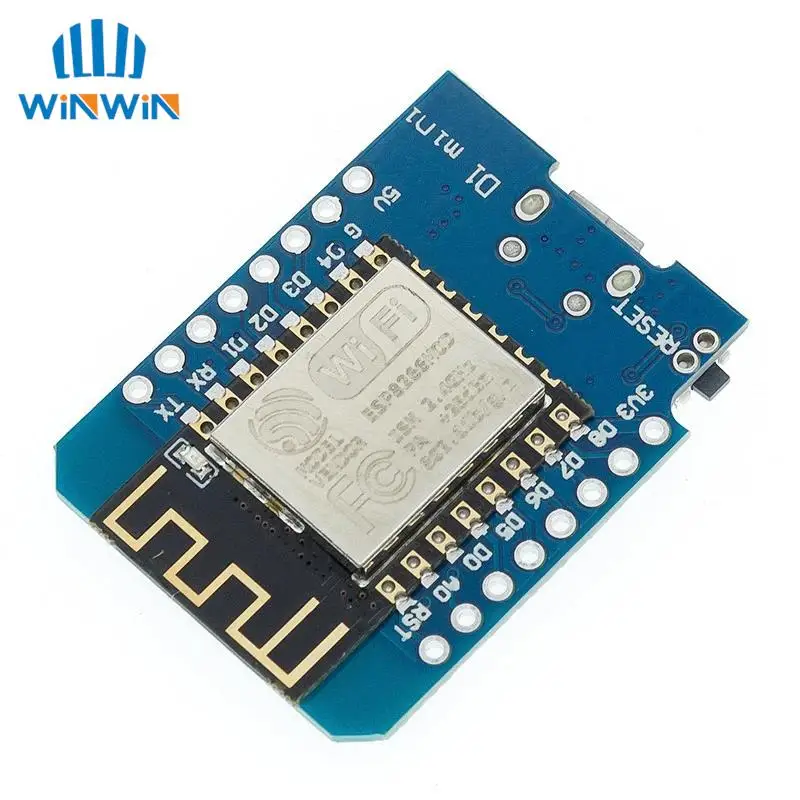 รูปสินค้า แผ่นพิมพ์วงจรพิมพ์ IoT สำหรับพัฒนา ESP8266 พร้อมช่อง USB-C/Micro USB