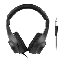 Wired Stereo Monitor Headphones Over-ear Headset with 50mm Driver 6.5mm Plug for Guitar Amplifier Electric Piano Audio Mixer 1