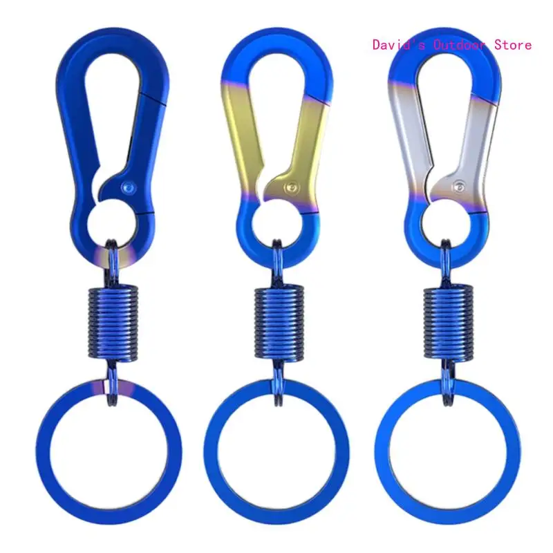 

Backpack Clasps Steel Car Keychain Carabiner Clip Clip Hook Keychain Claps X3UA