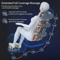 Jinkairui Newest Electric Foot Massager Heating & Vibration Back Massage Chair Cushion DetachableFull Body Massage Device Sofa 2