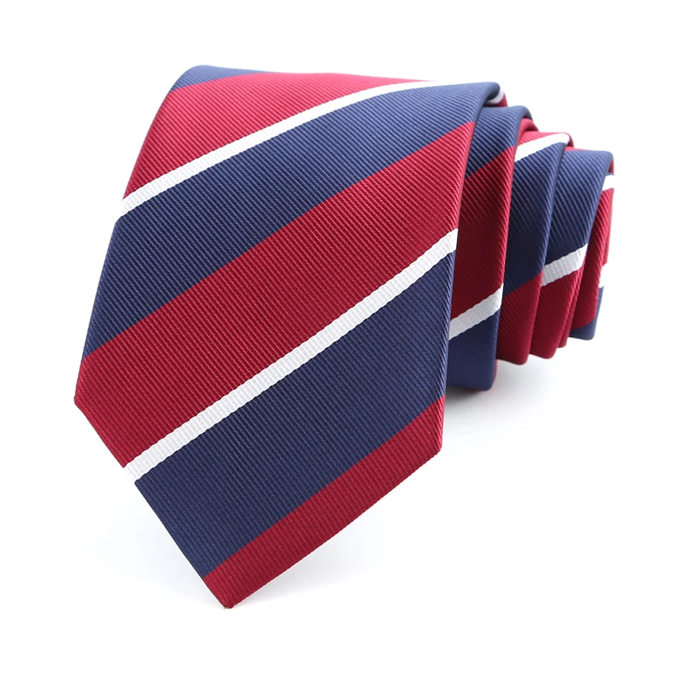 Luxus 8CM Herren Krawatte Krawatte Streifen Krawatten Für Mann Bräutigam Jacquard Gewebte Krawatte Für Mann Business Hochzeit party – Detail 14