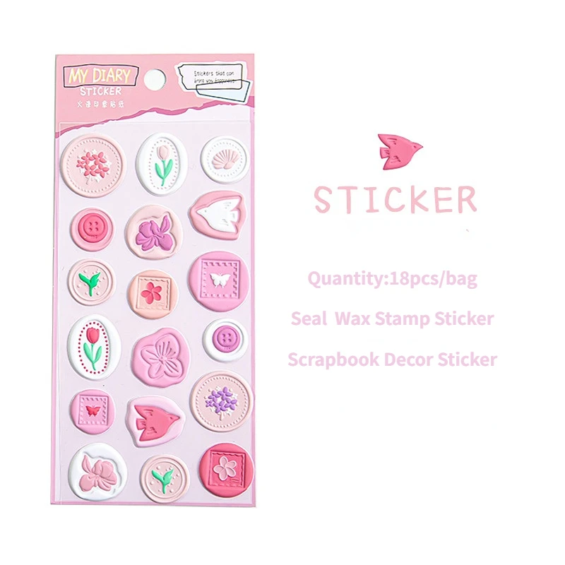 100 Pcs Bow Wax Seal Stickers - 3D Self-Adhesive Seal Stickers For Wedding Invitations & Gift Wrapping
