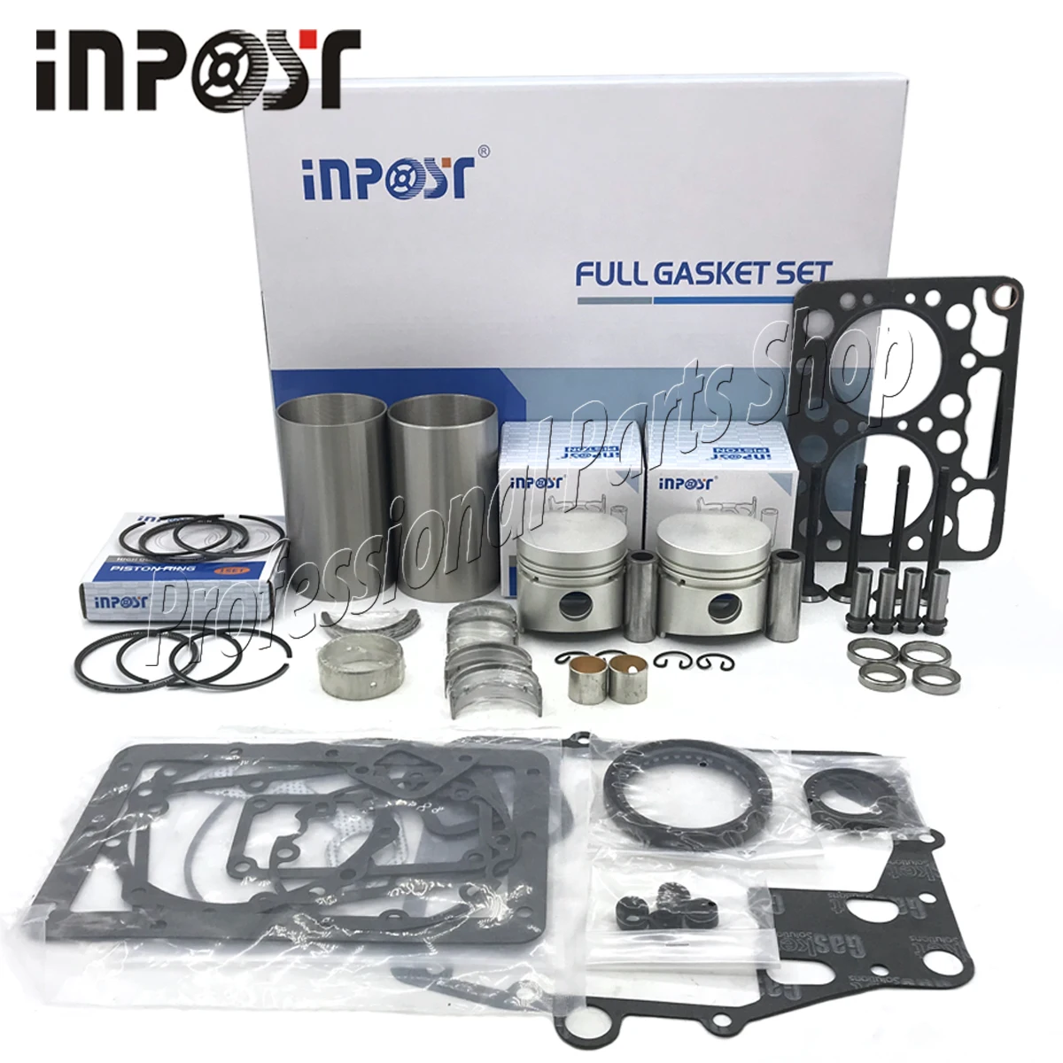 

Z500 ZB500 Overhaul Rebuild Kit For Kubota Engine Repair Parts