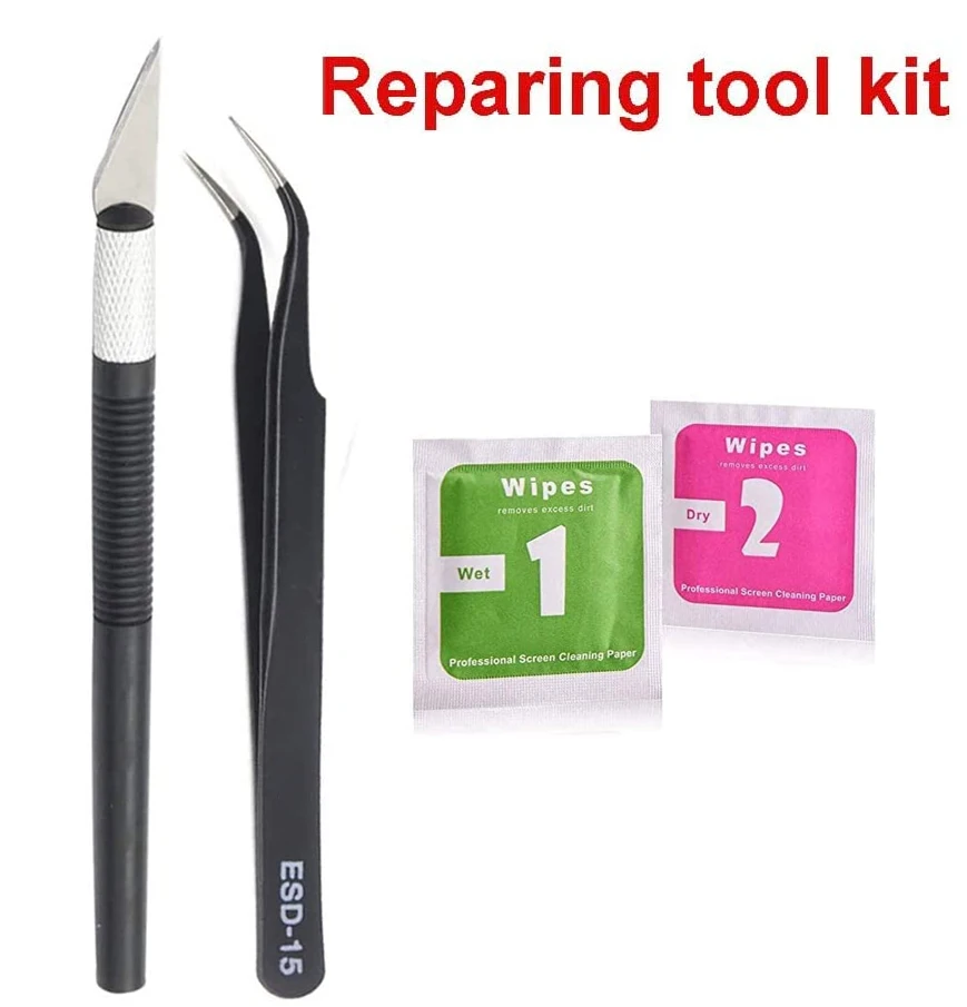1 Set Camera Lens For iPhone Xs 11 12 13 mini 14 15 Plus Pro Max Rear Camera Repairing Parts With 3m Glue & Tools