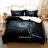 Dark Souls 3 Bedding Set Single Twin Full Queen King Size Bed Set Adult Kid Bedroom Duvetcover Sets 3D Print Anime Bed Sheet Set 4