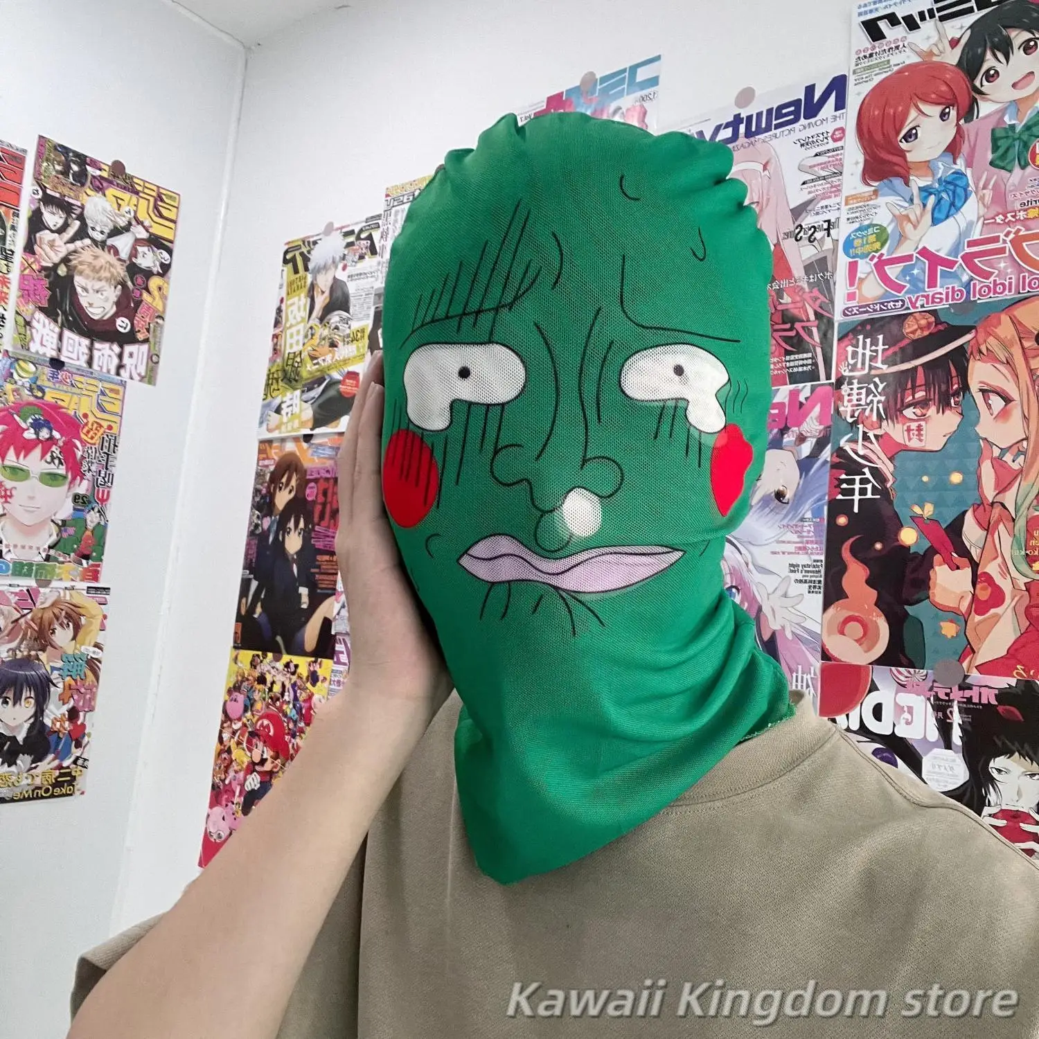 Mob Mask Mob Psycho 100 Dimple Mask: The Ultimate Fan Accessory for Cosplay ...